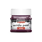 Pentart Fényes padlizsán színű akril bázisú hobbi festék 50 ml