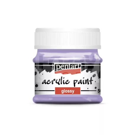 Pentart Fényes ametiszt színű akril bázisú hobbi festék 50 ml
