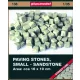 Plus Model Pflastersteine, klein, Sandsteine – dioráma kellék makett