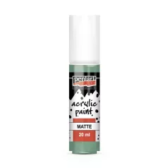   Pentart Matt pisztácia színű akrilfesték - hobbi festék 20 ml 14099