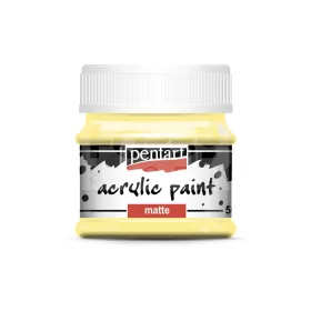 Pentart matt akrilfesték - vanília 50 ml