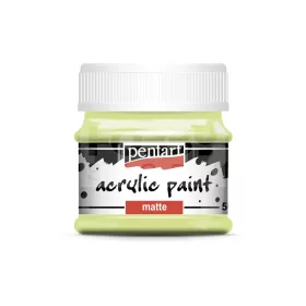 Pentart matt akrilfesték - limetta 50 ml