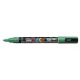 UNI POSCA PC-3M ZÖLD színű kúpos hegyű dekormarker-filctoll (0.9-1.3 mm) - 14156U