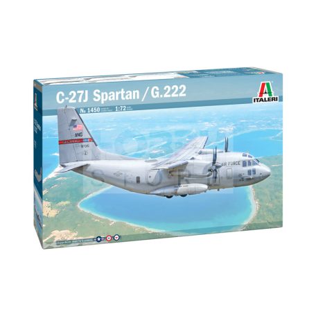 Italeri C-27J SPARTAN / G.222 1:72 repülőgép makett 1450IT