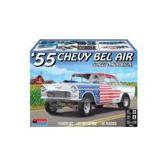   Revell - ’55 Chevy Bel Air “Street Machine” - (1:24) autó makett 14519R