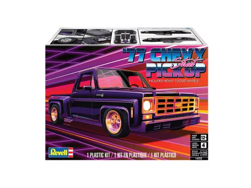 Revell '77 Chevy Street Pickup – 1:25 pickup makett