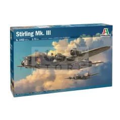 Italeri Stirling Mk. III 1:72 repülőgép makett 1462IT