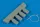 Wheelliant US. Navy poly. wheel chock w/nyl.thread – 1:48 dioráma kellék makett