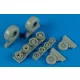 F-14B/D Tomcat weighted wheels (HAS) - terhelt futóműkerekek