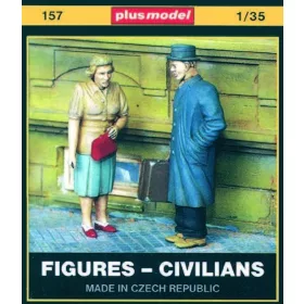 Plus Model Figuren - Zivilisten – figura makett