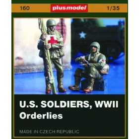 Plus Model U.S. Soldaten Sanitäter WW II – figura makett