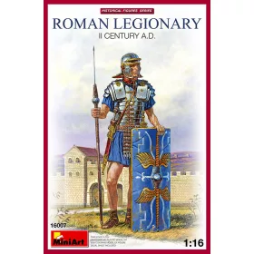 MiniArt Roman Legionary. II century – 1:16 figura makett
