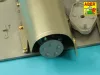 Aber Models Exhaust covers for TigerI, Ausf.E-(Early/Late version) - kipufogóvédő burkolatok