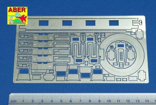 Aber Models Commander's coupola interior for TigerI, Ausf.E-(Early version) - parancsnoki kupola belső részletei