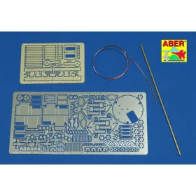   Aber Models Driver's hatch details for TigerI,Ausf.E - vezető búvónyílás-részletek