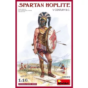   MiniArt Spartan Hoplite. V CENTURY B.C. – 1:16 figura makett