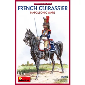   MiniArt French Cuirassier. Napoleonic Wars. – 1:16 figura makett