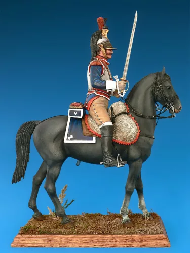MiniArt French Cuirassier. Napoleonic Wars. – 1:16 figura makett