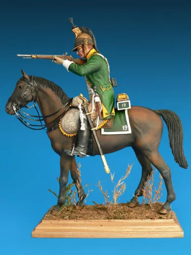 MiniArt French Dragoon. Napoleonic Wars. – 1:16 figura makett