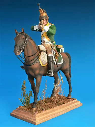 MiniArt French Dragoon. Napoleonic Wars. – 1:16 figura makett