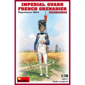   MiniArt Imperial Guard French Grenadier. Napoleonic Wars – 1:16 figura makett
