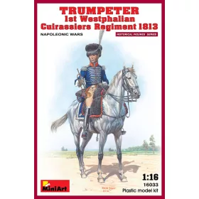   MiniArt Trumpeter. 1st Westphalian Cuirassiers Regiment – 1:16 figura makett