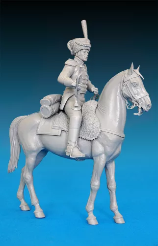 MiniArt Trumpeter. 1st Westphalian Cuirassiers Regiment – 1:16 figura makett