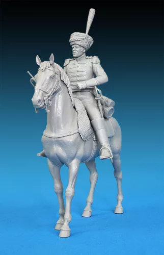 MiniArt Trumpeter. 1st Westphalian Cuirassiers Regiment – 1:16 figura makett