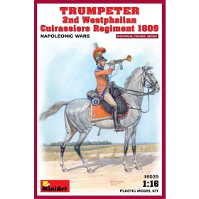   MiniArt Trumpeter. 2nd Westphalian Cuirassiers Regiment – 1:16 figura makett