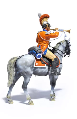 MiniArt Trumpeter. 2nd Westphalian Cuirassiers Regiment – 1:16 figura makett