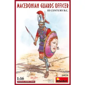   MiniArt Macedonian Guards Officer. III Century B.C. – 1:16 figura makett