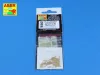 Aber Models .50 cal. Amuunition with box set for M2 MG - M2 géppuskához való .50 cal lőszer és lőszeres láda