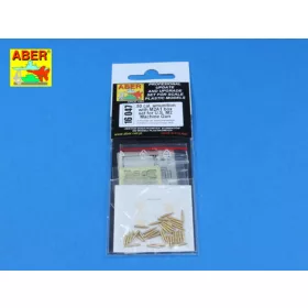   Aber Models .50 cal. Amuunition with box set for M2 MG - M2 géppuskához való .50 cal lőszer és lőszeres láda