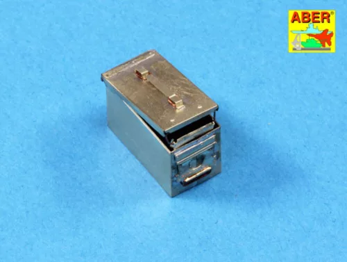 Aber Models .50 cal. Amuunition with box set for M2 MG - M2 géppuskához való .50 cal lőszer és lőszeres láda