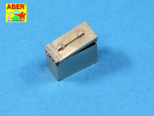 Aber Models .50 cal. Amuunition with box set for M2 MG - M2 géppuskához való .50 cal lőszer és lőszeres láda