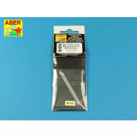   Aber Models Set of US Army MS antennas to MP-48 base - amerikai hadsereg MS antennakészlet MP-48 antennatalphoz