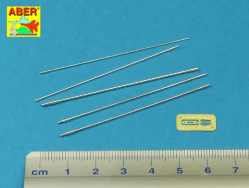 Aber Models Set of US Army MS antennas to MP-48 base - amerikai hadsereg MS antennakészlet MP-48 antennatalphoz