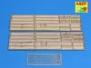 Aber Models Transport boxes with 6 ammo PzKpfw. IV - 6 lőszerhez való szállítóláda-készlet