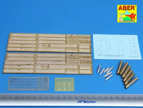 Aber Models Transport boxes with 6 ammo PzKpfw. IV - 6 lőszerhez való szállítóláda-készlet