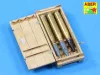 Aber Models Transport boxes with 6 ammo PzKpfw. IV - 6 lőszerhez való szállítóláda-készlet