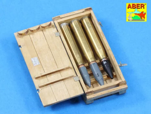 Aber Models Transport boxes with 6 ammo PzKpfw. IV - 6 lőszerhez való szállítóláda-készlet