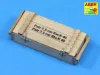 Aber Models Transport boxes with 6 ammo PzKpfw. IV - 6 lőszerhez való szállítóláda-készlet