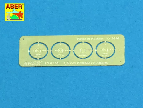 Aber Models Ammo stowage rack type B for long rounds - B típusú lőszertároló keret hosszú lőszerekhez