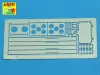 Aber Models Ammo stowage rack type B for long rounds - B típusú lőszertároló keret hosszú lőszerekhez