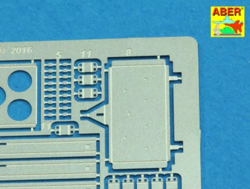 Aber Models Ammo stowage rack type B for long rounds - B típusú lőszertároló keret hosszú lőszerekhez