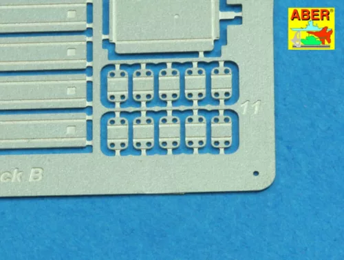 Aber Models Ammo stowage rack type B for long rounds - B típusú lőszertároló keret hosszú lőszerekhez