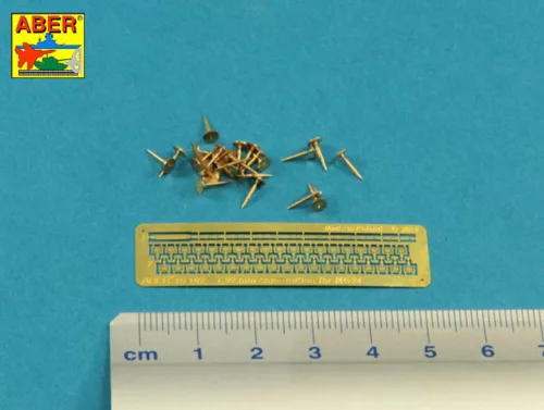 Aber Models 7,92 mm Amunition for German MG34 Machine Gun x 25 pcs. - német MG34 géppuska – 25 db. – 7,92 mm-es lőszerkészlet