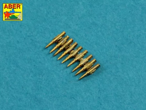 Aber Models 7,92 mm Amunition for German MG34 Machine Gun x 25 pcs. - német MG34 géppuska – 25 db. – 7,92 mm-es lőszerkészlet
