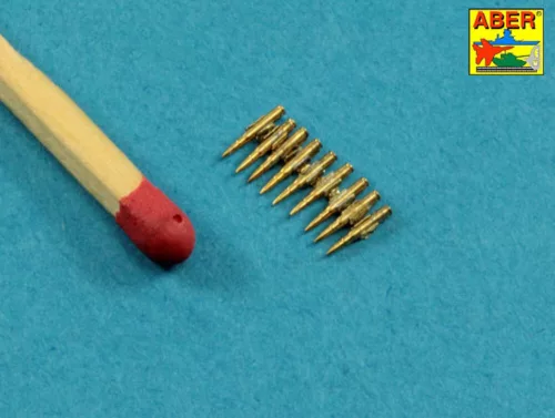 Aber Models 7,92 mm Amunition for German MG34 Machine Gun x 25 pcs. - német MG34 géppuska – 25 db. – 7,92 mm-es lőszerkészlet