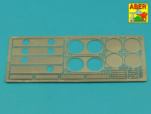 Aber Models Tiger I, E Tunisia 501 abt.- Air filter covers - légszűrő-burkolatok